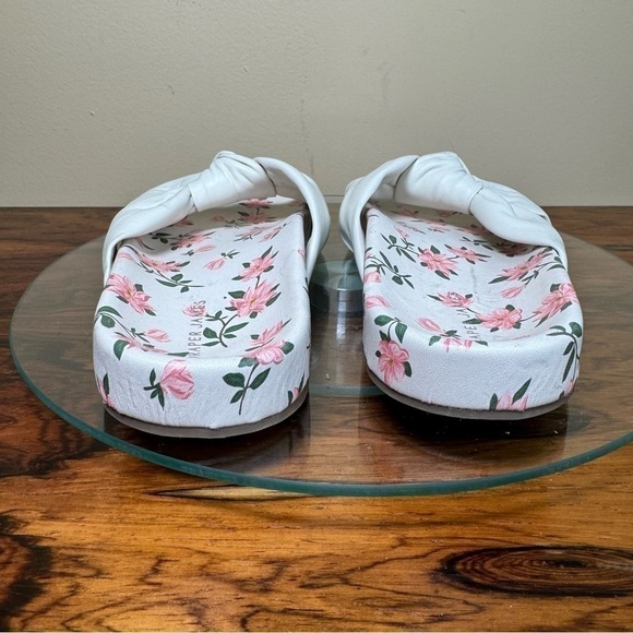 Draper James Stella Slide Sandal white in size 7 - Picture 5 of 16